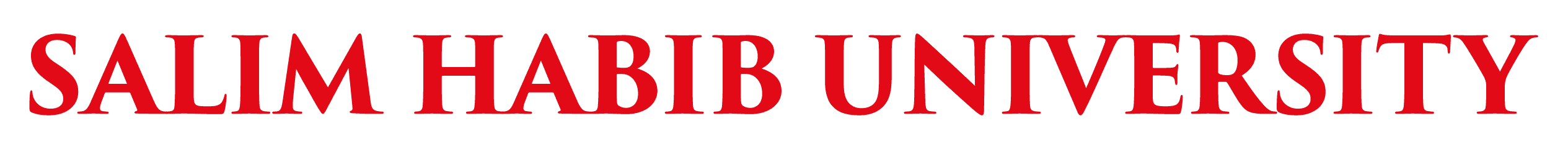 Salim Habib University logo